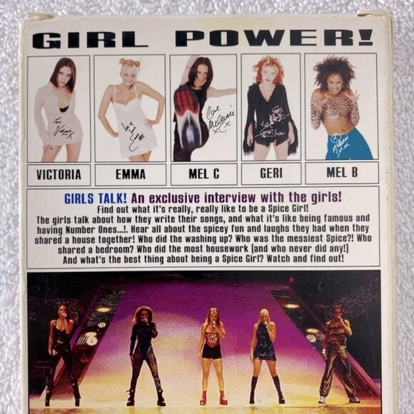Vintage Girl Power Spice Girls Live In Istanbul VHS Tape - Picture 6 of 11